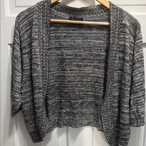 Yarn Art short sleeve open shrug sweater